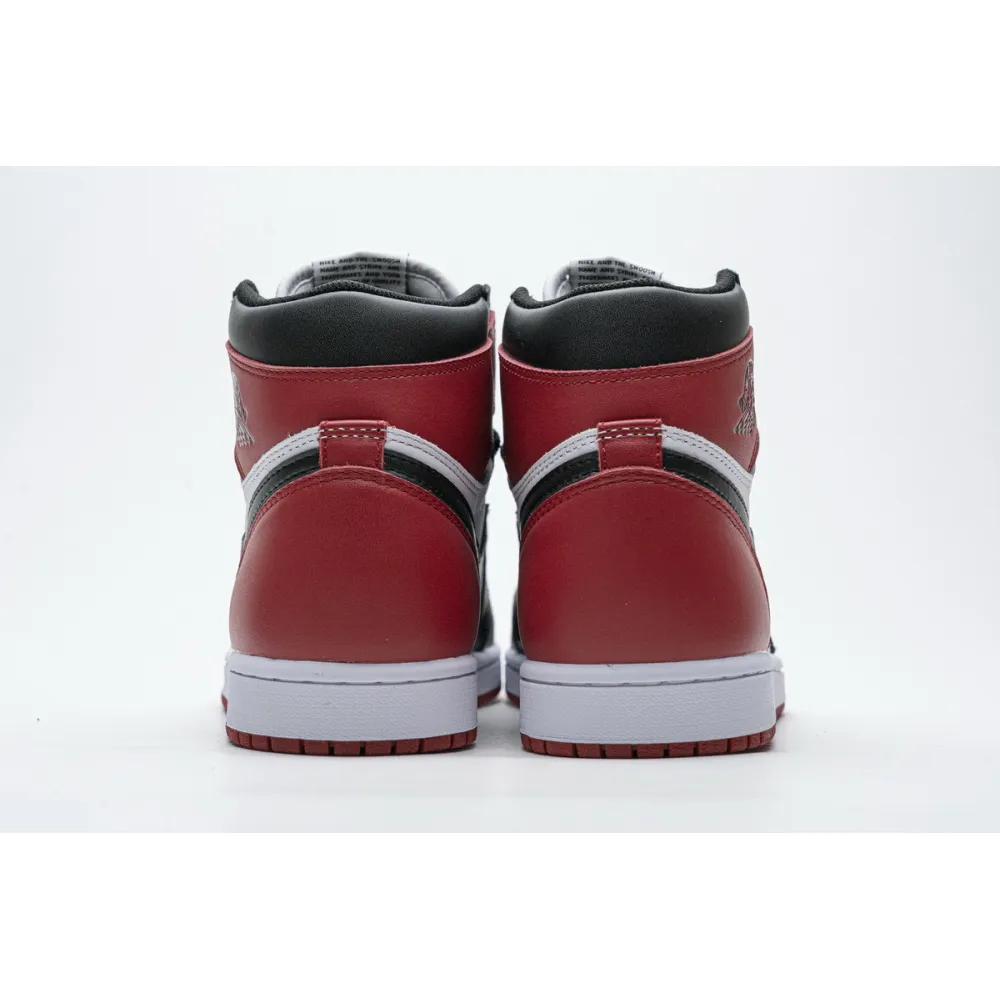 GET Jordan 1 Retro Black Toe,555088-125