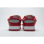 ❗❗Free shipping❗❗ GET SB Dunk Low Off-White University Red,CT0856-600