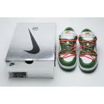  GET SB Dunk Low Off-White Pine Green,CT0856-100