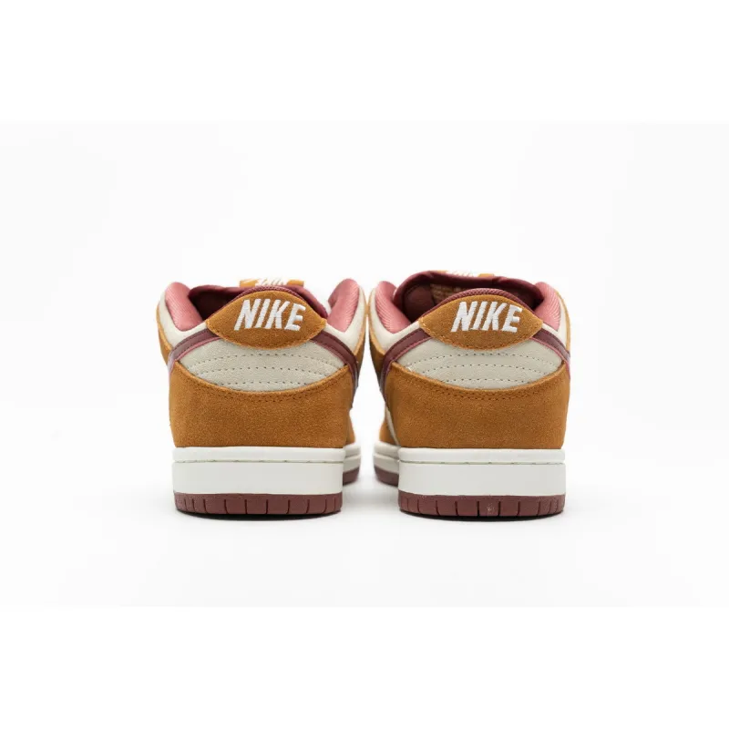 GET SB Dunk Low Pro Dark Russet Cedar,BQ6817-202