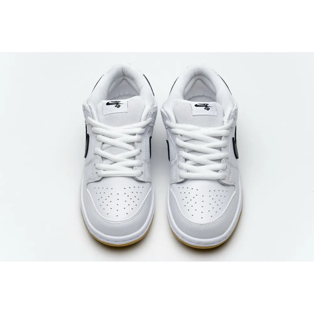 GET SB Dunk Low Orange Label White,CD2563-100