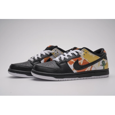  GET SB Dunk Low Raygun Tie-Dye Black,BQ6832-001 01
