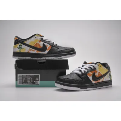 GET SB Dunk Low Raygun Tie-Dye Black,BQ6832-001 02