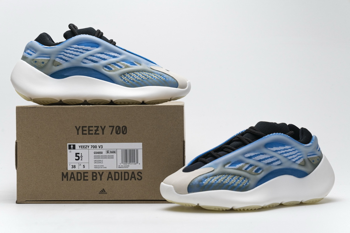  Perfectkicks Yeezy 700 V3 Arzareth blue,G54850