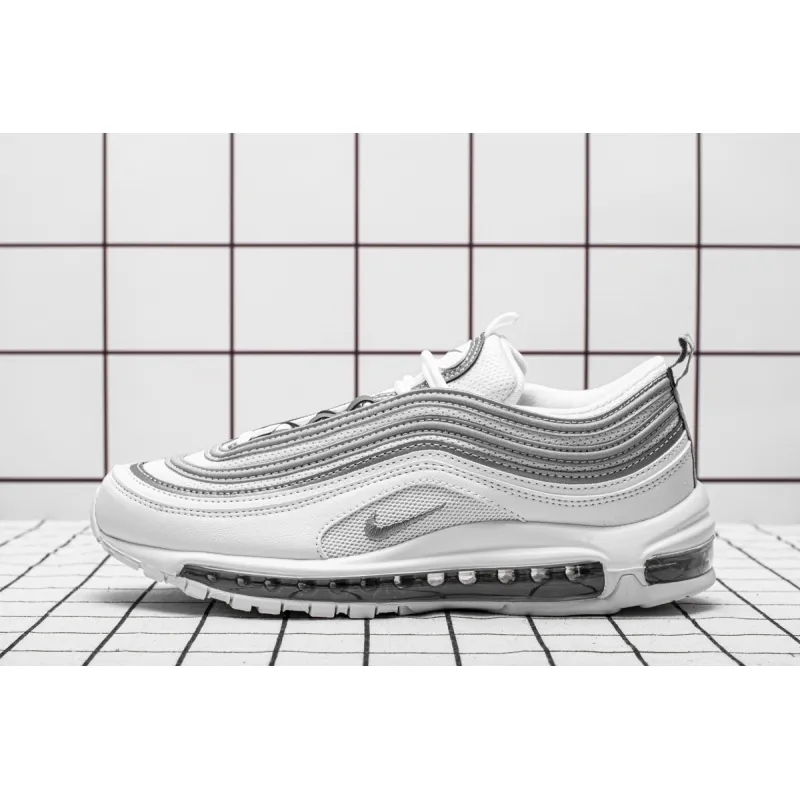 GET Air Max 97 White Reflect Silver,921826-105