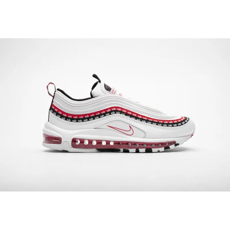 GET Air Max 97 Sketch Logo White Black Red,CK9397-100