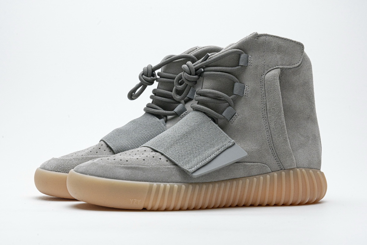  Perfectkicks Yeezy Boost 750 Light Grey Glow In the Dark,BB1840