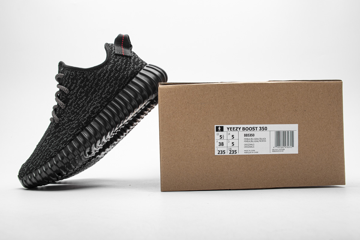  Perfectkicks Yeezy Boost 350 Pirate Black,BB5350