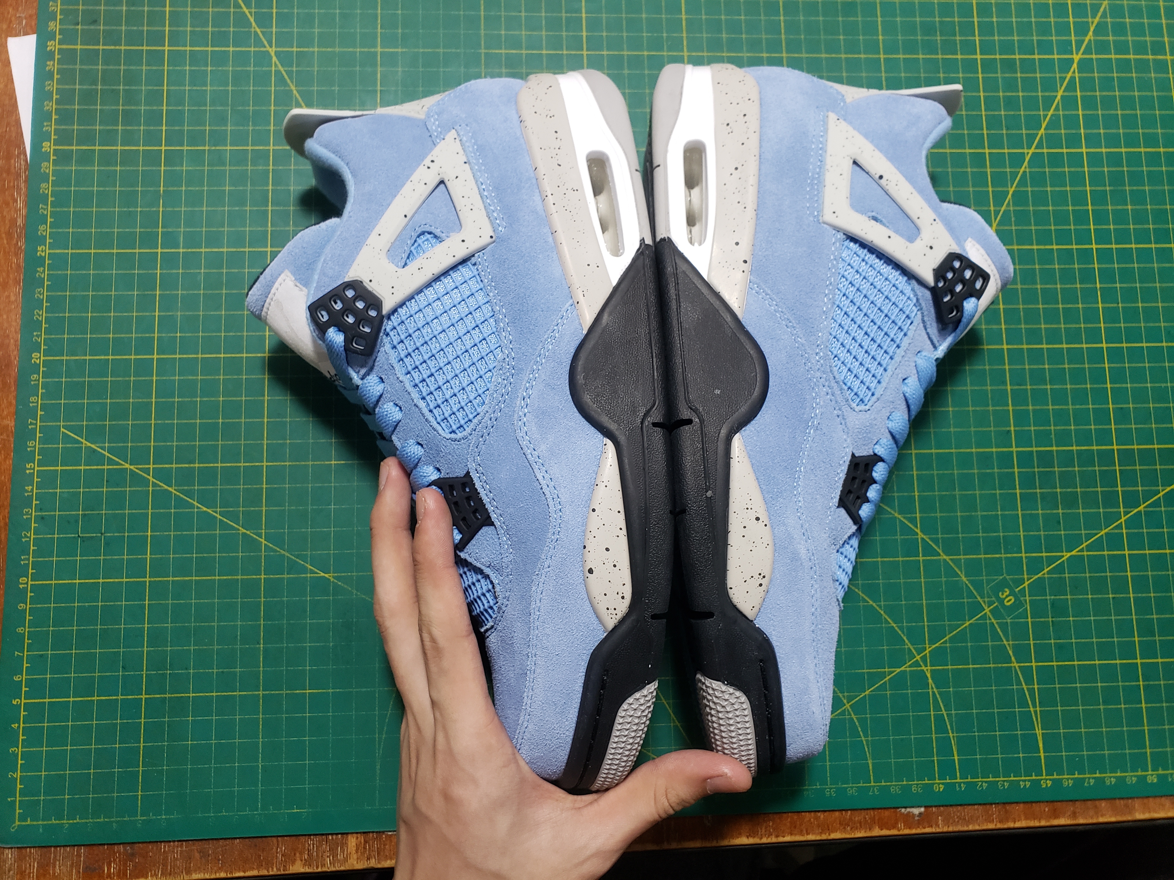  Perfectkicks Jordan 4 Retro University Blue, CT8527 400