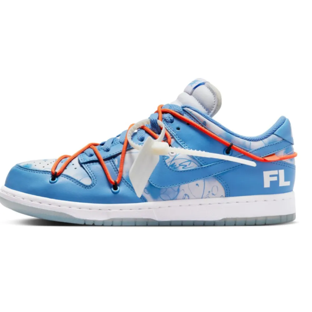 PK SB Dunk Low Off-White Futura Blue, DD0856-403