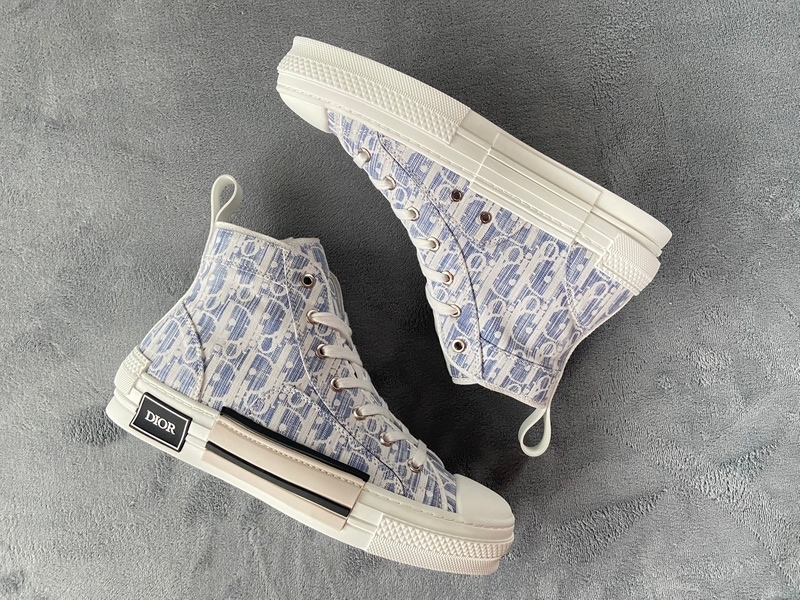  Perfectkicks Dior B23 Oblique Canvas Blue