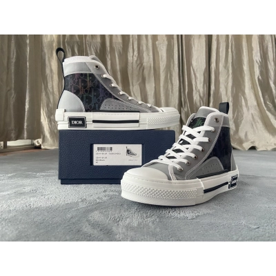  Perfectkicks Dior B23 Oblique Black Rainbow 02