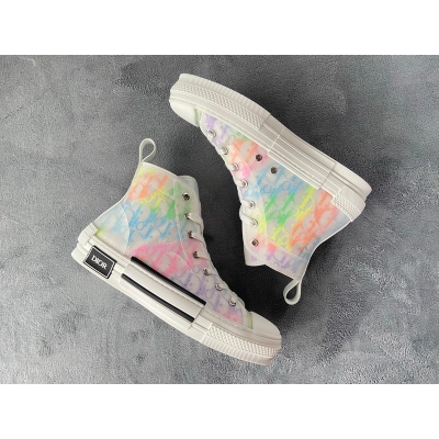  Perfectkicks Dior B23 Oblique White Rainbow 01