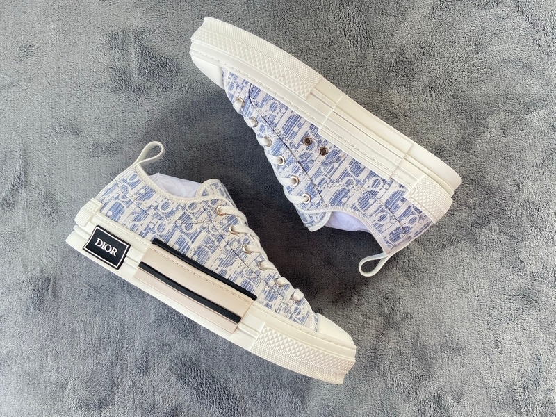  Perfectkicks Dior B23 Oblique Canvas Blue