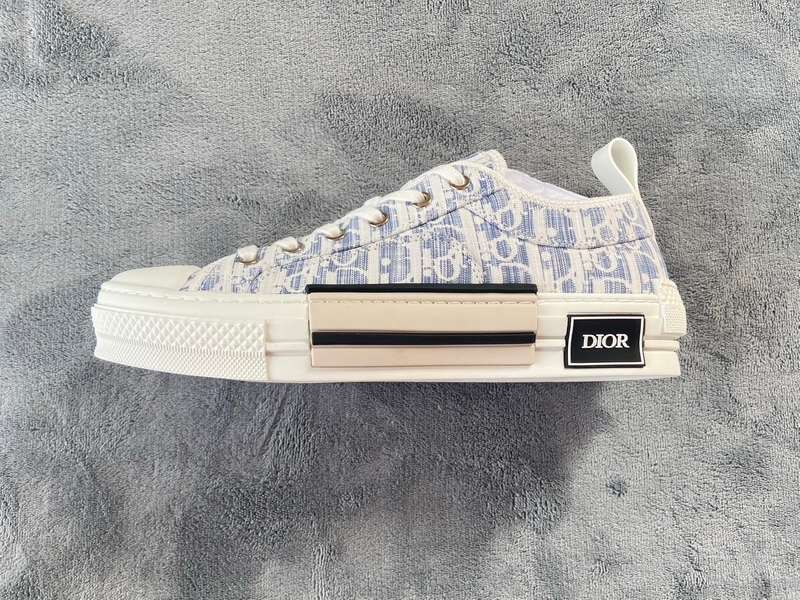  Perfectkicks Dior B23 Oblique Canvas Blue