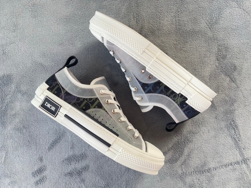  Perfectkicks Dior B23 Oblique Black Rainbow