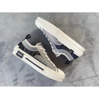  Perfectkicks Dior B23 Oblique Black Rainbow 01