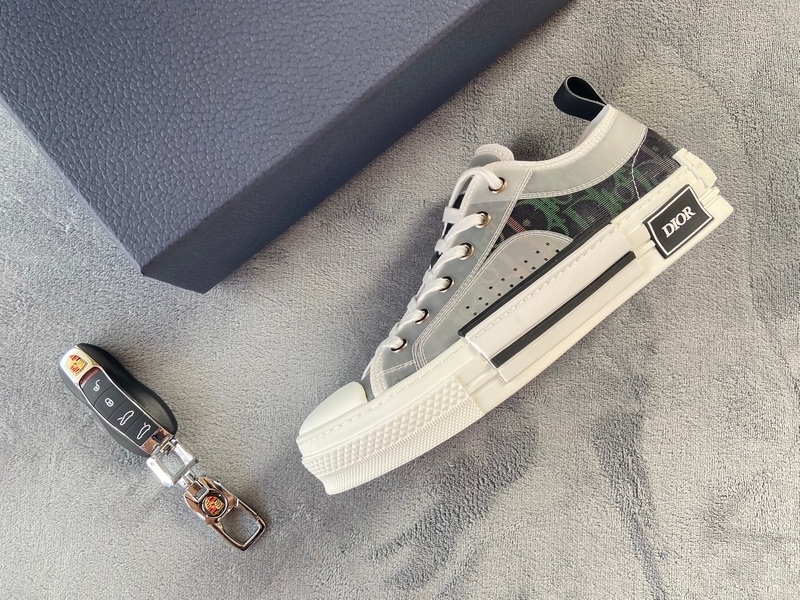  Perfectkicks Dior B23 Oblique Black Rainbow