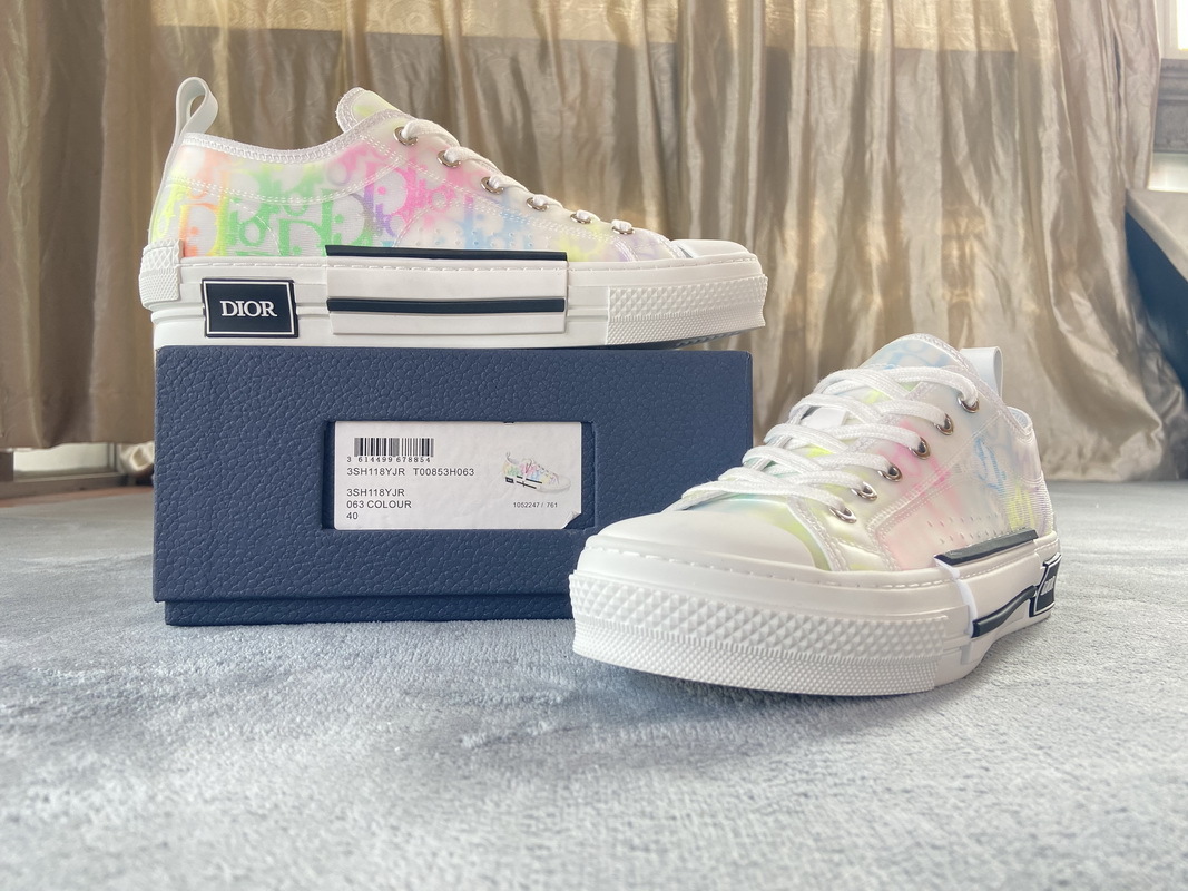  Perfectkicks Dior B23 Oblique White Rainbow