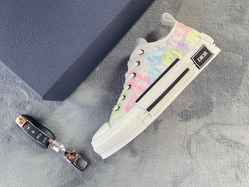  Perfectkicks Dior B23 Oblique White Rainbow