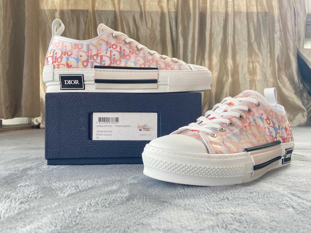  Perfectkicks Dior B23 Oblique Red Blue Yellow