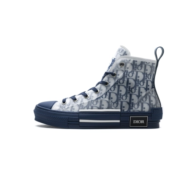  Perfectkicks Dior B23 HT Oblique Transparency HIGH T00962H565 White Blue 01