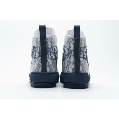  Perfectkicks Dior B23 HT Oblique Transparency HIGH T00962H565 White Blue 02