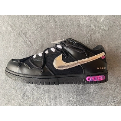  🌟Flash Sales🌟SB Dunk Low Off White Low The 50 NO.50,DM1602-001 02