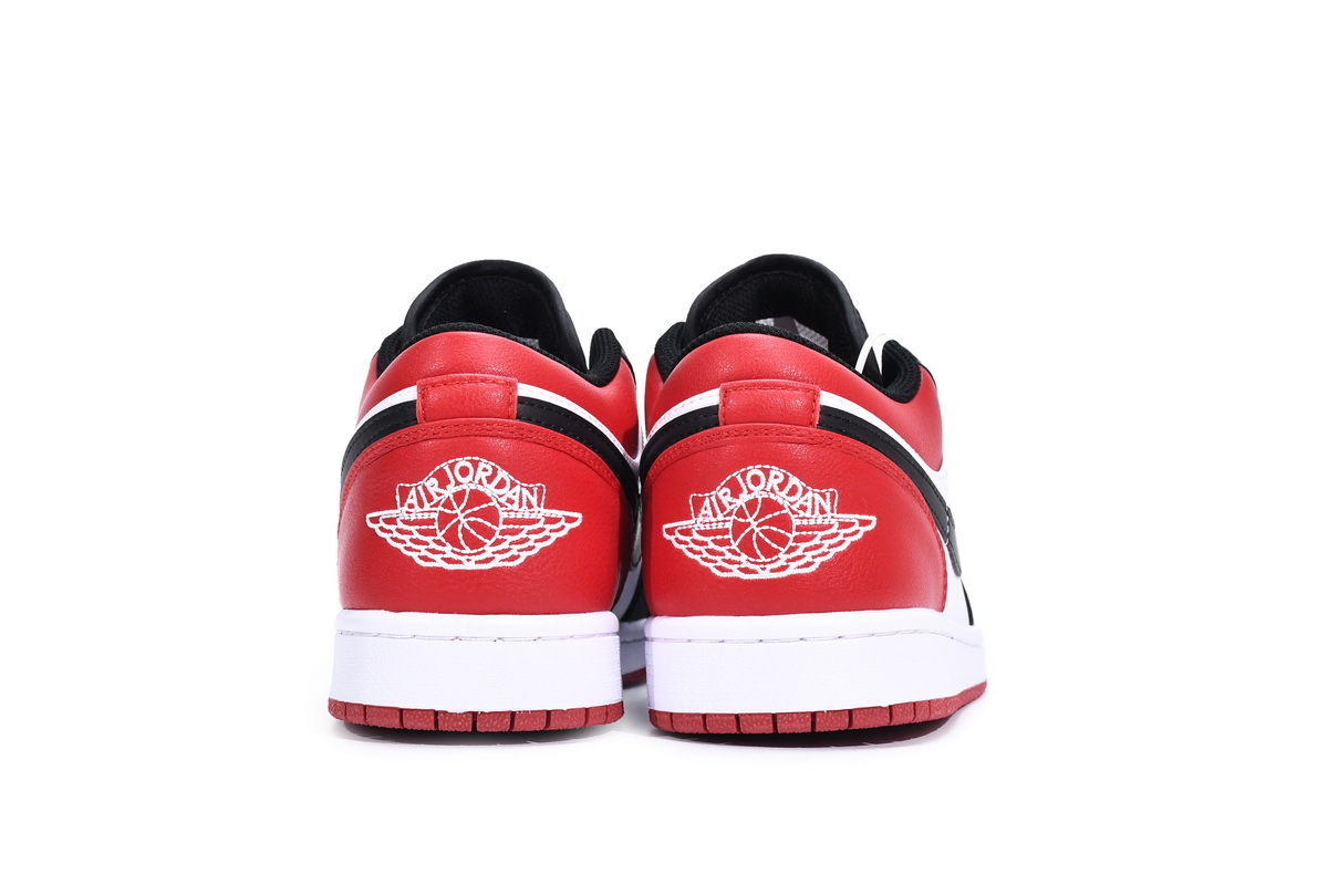  GET Jordan 1 Low Bred Toe,553558-612