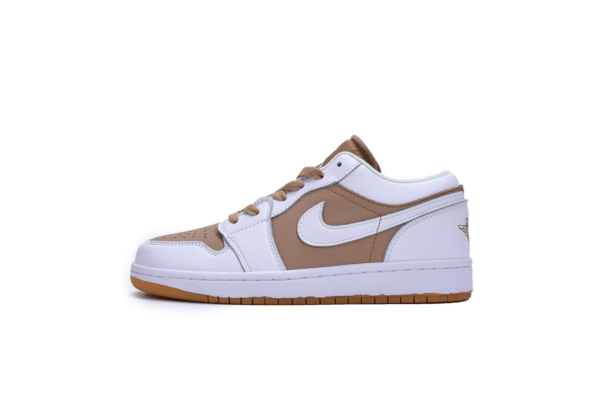  GET Jordan 1 Low White Brown,CN6999-100