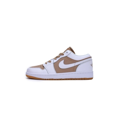 GET Jordan 1 Low White Brown,CN6999-100 01
