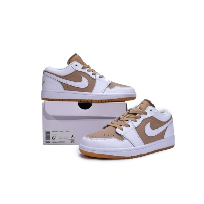  GET Jordan 1 Low White Brown,CN6999-100 02