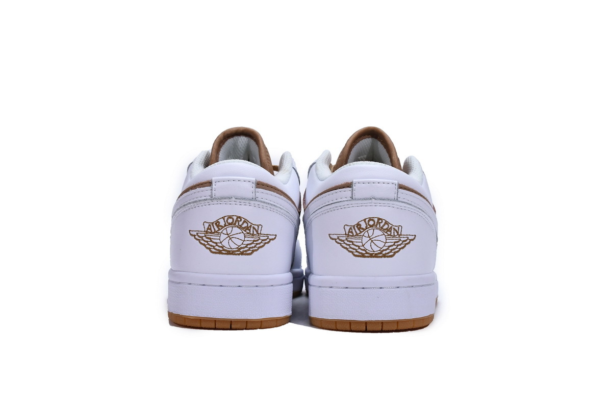  GET Jordan 1 Low White Brown,CN6999-100