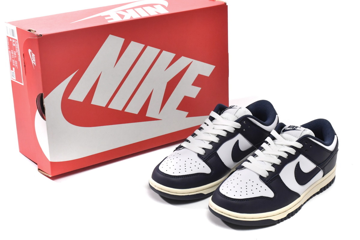  GET Dunk SB Navy Blue And White DD1503-115