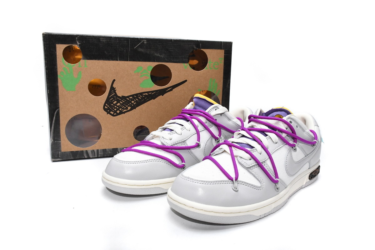  Perfectkicks Dunk SB Low Off White Lot 28 DM1602-111