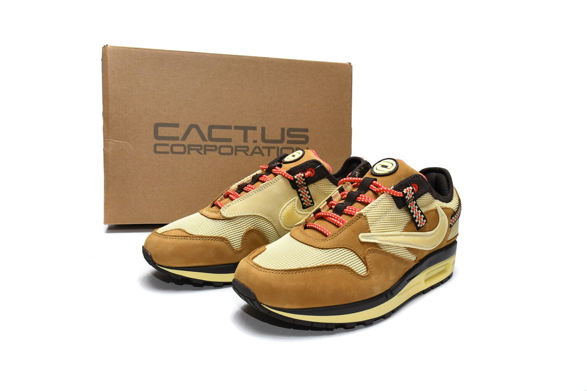  Perfectkicks Air Max 1 Travis Scott Cactus Jack Saturn Gold,DO9392-701