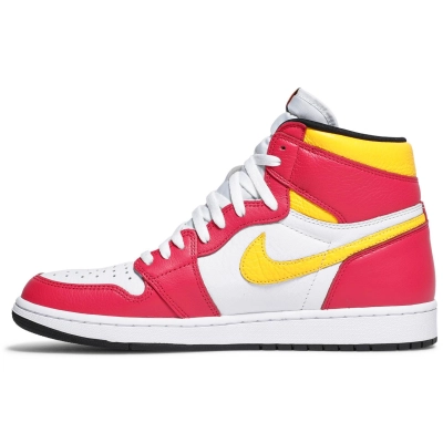  Perfectkicks Jordan 1 Retro High OG Light Fusion Red,555088-603 01