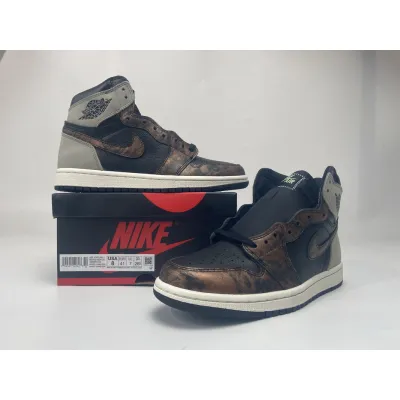 Perfectkicks Jordan 1 Retro High Light Army Rust Shadow Patina,555088-033 02