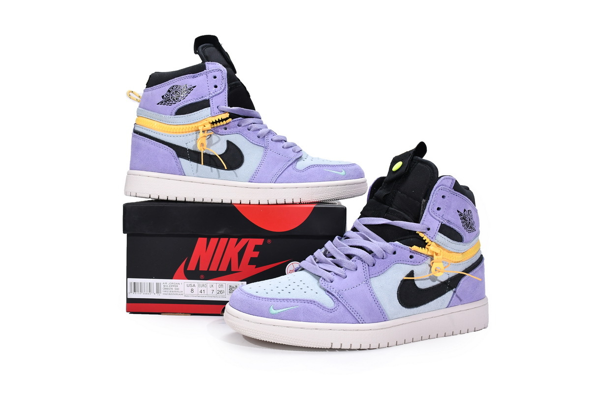  Perfectkicks Jordan 1 High Switch Purple Pulse,CW6576-500
