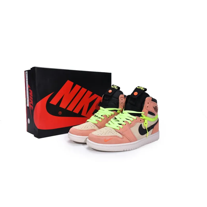 Perfectkicks Jordan 1 High Switch Peach,CW6576-800