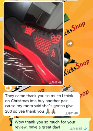 Perfectkicks Jordan 4 Retro Red Thunder reps review