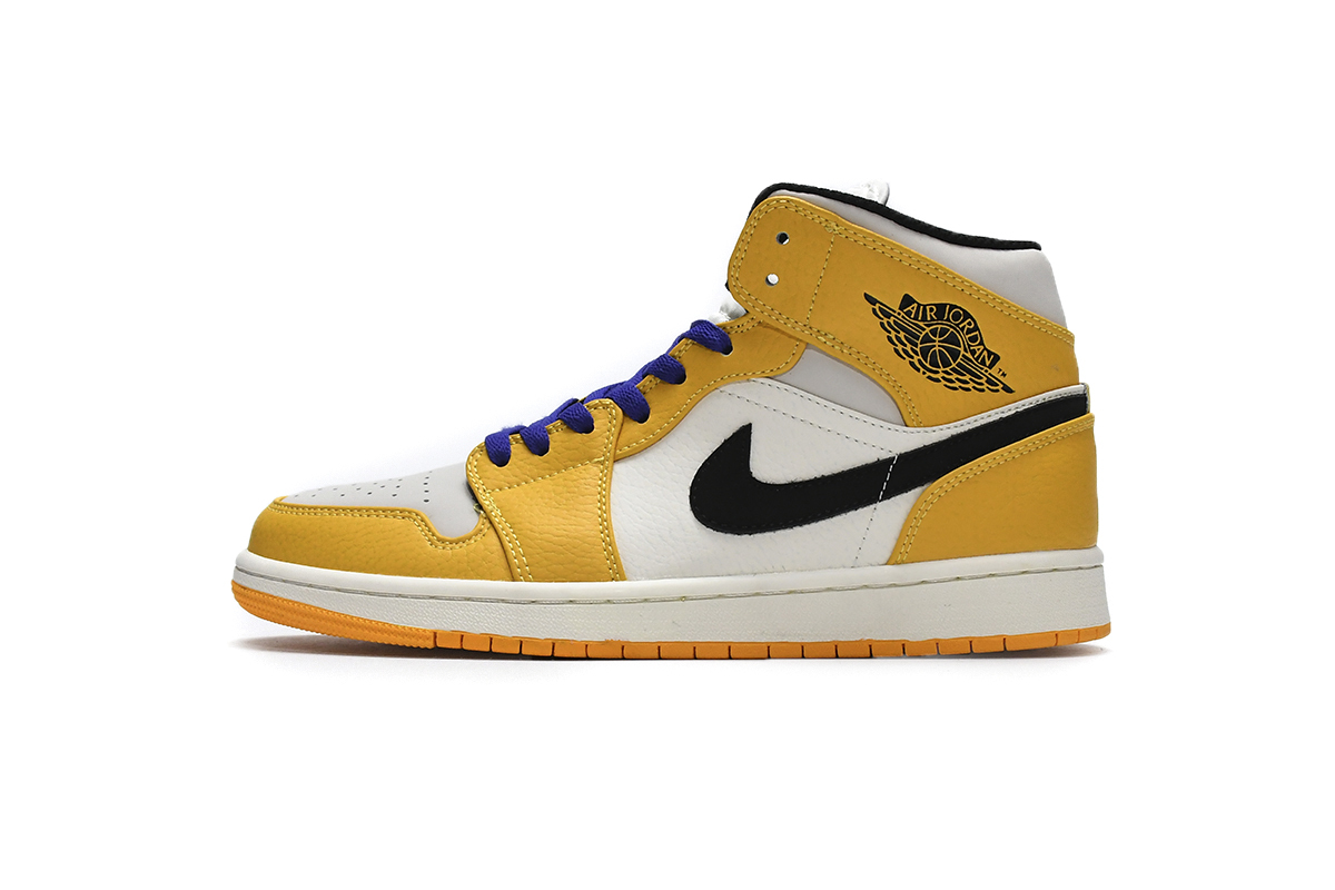  GET Jordan 1 Mid University Gold,554724-170