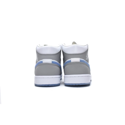  GET Jordan 1 Mid Wolf Grey Aluminum (W),BQ6472-105 02