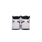 GET Jordan 1 Mid Black Chile Red White,554724-075