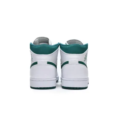  GET Jordan 1 Mid White Mystic Green,CD6759-103 02