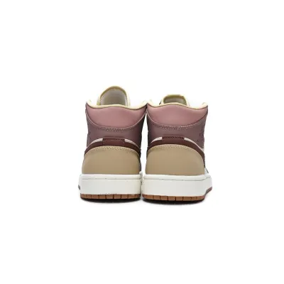  GET Jordan 1 Mid SE Dark Pony Smoky Mauve (W),DO7440-821 02