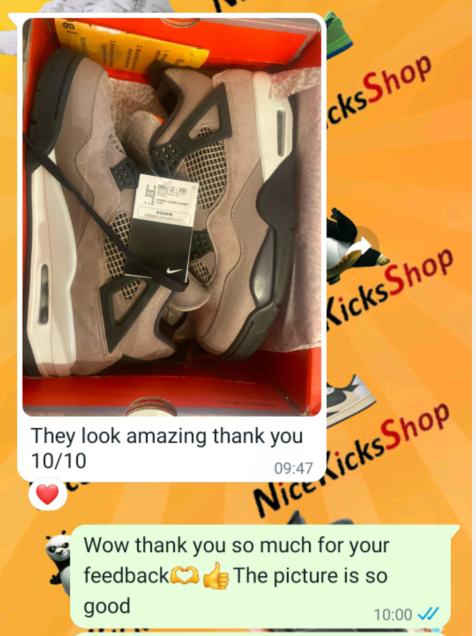  Perfectkicks Jordan 4 Retro Taupe Haze,DB0732-200