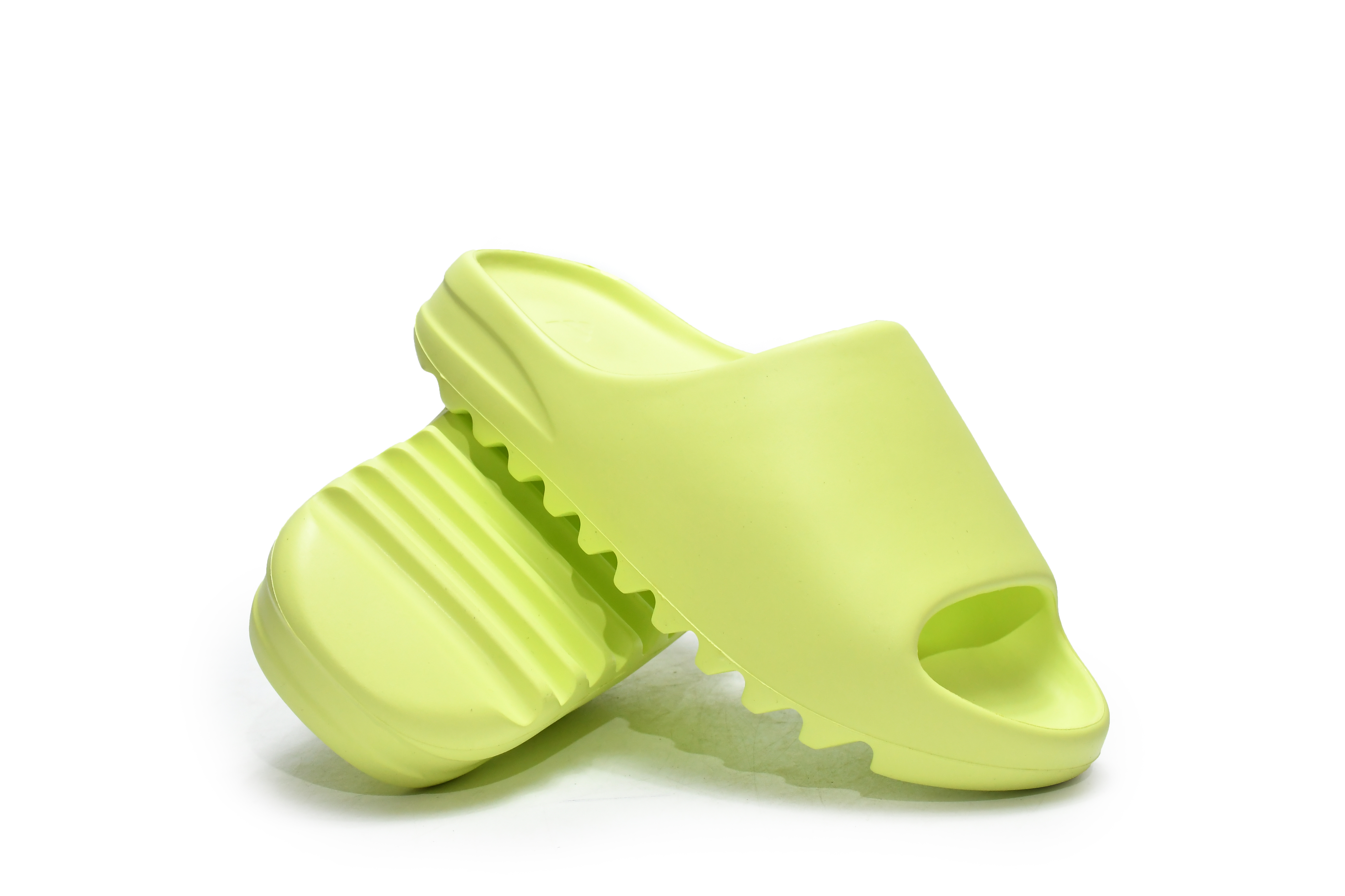 GET Yeezy Slide Glow Green,GX6138