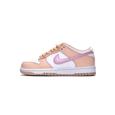  GET Dunk Low Pink Velvet (GS),DD6485-600 01