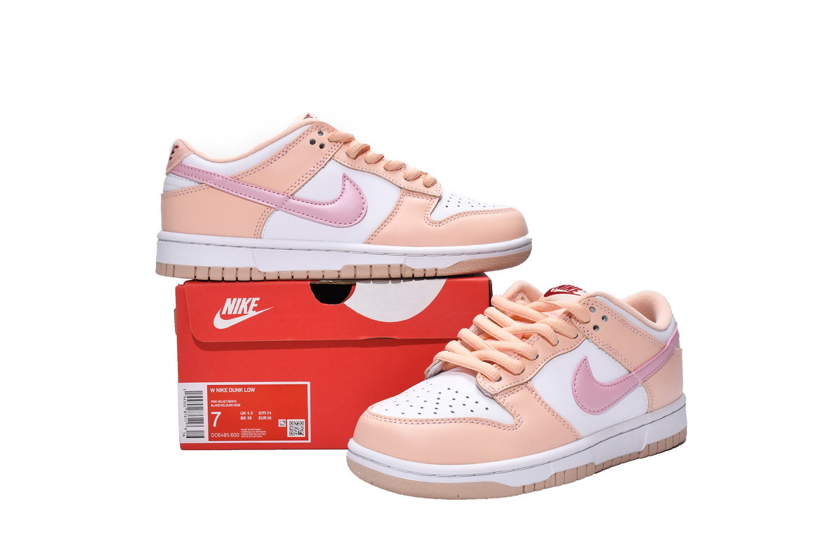  GET Dunk Low Pink Velvet (GS),DD6485-600